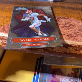 2021 sage allumination Jaylen waddle football card 