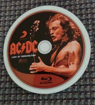 AC/DC live at donington LP band sticker for toolbox hard hat laptop computer Xbox PS4