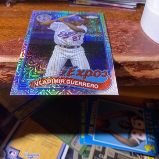 2024 Topps chrome 35 years 1989 mojo Vladimir Guerrero baseball card 