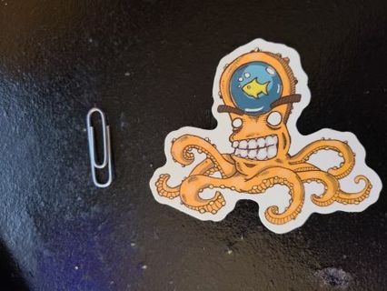 Octopus Sticker