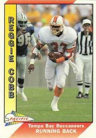 Tradingcard - 1991 Pacific #499 - Reggie Cobb - Tampa Bay Buccaneers