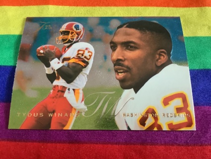 LAST RELIST Tydus Winans Washington Redskins Flair 95 Fleer 1995 Rare Football Card #217