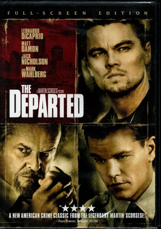 The Departed - DVD starring Leonardo DiCaprio, Matt Damon, Jack Nicholson - NEW/SEALED