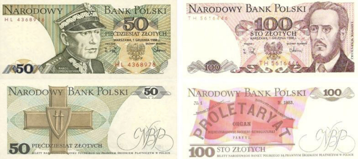 ***** Poland Currency Set Lot Of 2 *****