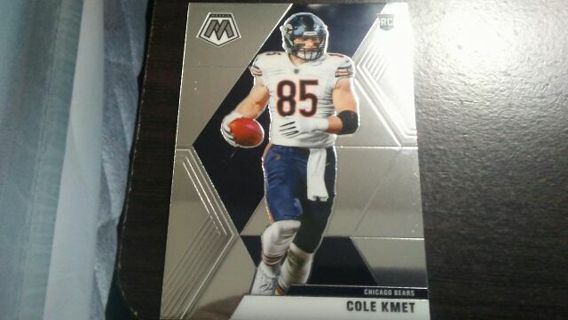 2020 PANINI MOSAIC ROOKIE COLE KMET CHICAGO BEARS FOOTBALL CARD# 218