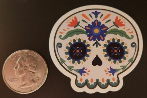 Sugar Skull Sticker