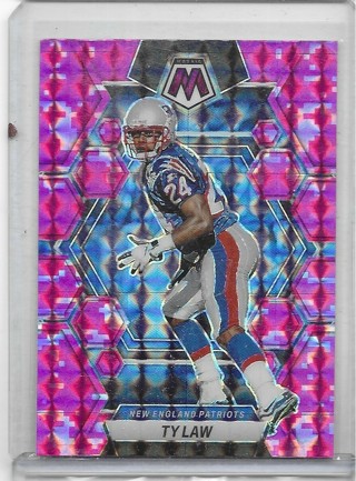 Ty Law 2023 Mosaic Mosaic Camo Pink #167