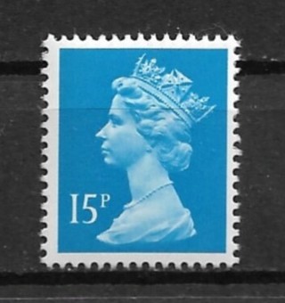 1989 Great Britain Machins ScMH91 Queen Elizabeth 15p MNH