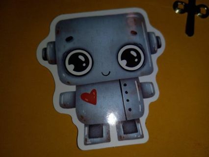 Cute New one nice vinyl sticker no refunds regular mail only Very nice quality!