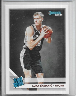 Luka Samanic 2019-20 Donruss #218 Rated Rookie 