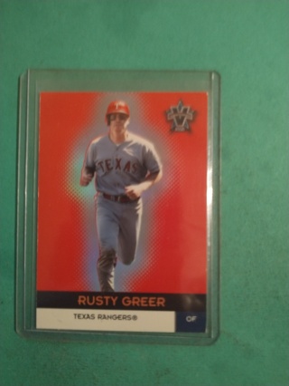 rusty greer baseball card free shipping