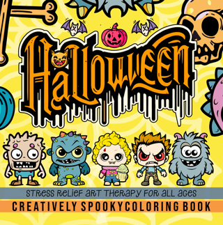 HALLOWEEN: A Creatively Spooky Coloring Book