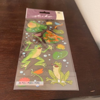 Sticko frog stickers 