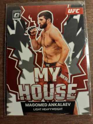  2023 Donruss Optic UFC My House #11 Magomed Ankalaev