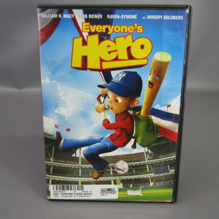 Everyone's Hero DVD Animated Baseball Movie 