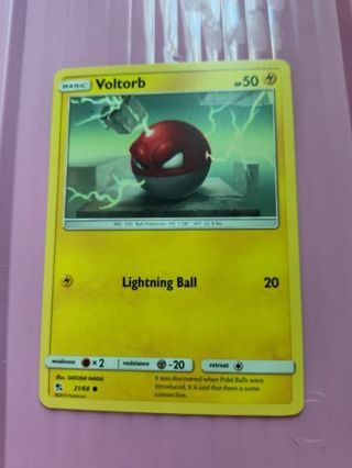 Voltorb Pokemon Card