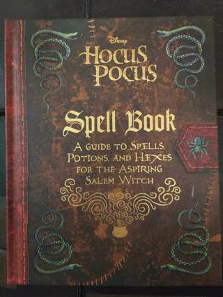 Hocus Pocus Spell Book NEW!!