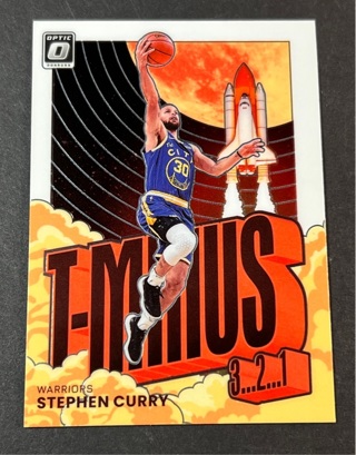 2021 Optic Stephen Curry T-Minus Insert #12