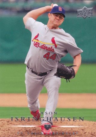 Jason Isringhausen 2008 Upper Deck St. Louis Cardinals