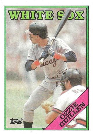 Ozzie Guillen 1988 Topps Chicago White Sox 