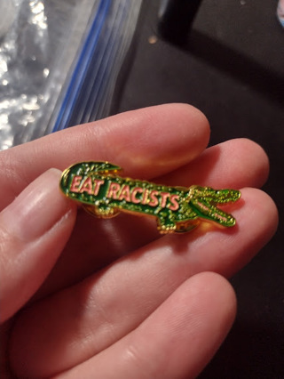 Pin - Eat Racists