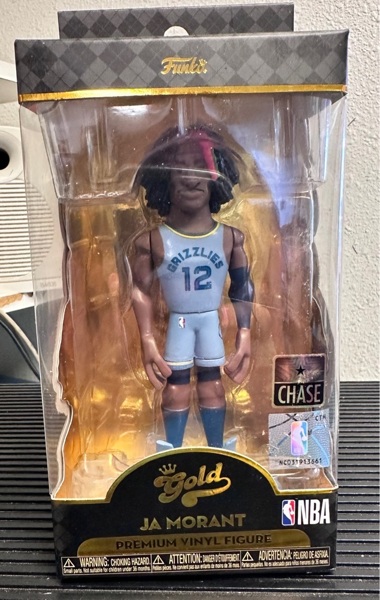 Funko Vinyl Gold 12: NBA - Ja Morant Vinyl Figure with Chase 