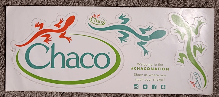 Chaco Stickers 