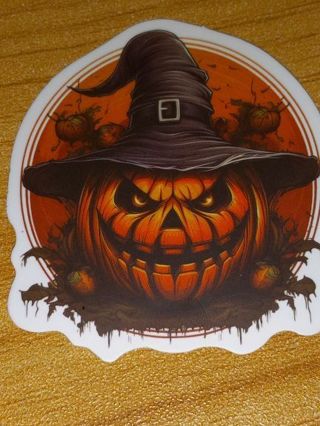 Cool one big vinyl sticker no refunds regular mail only Very nice quality!