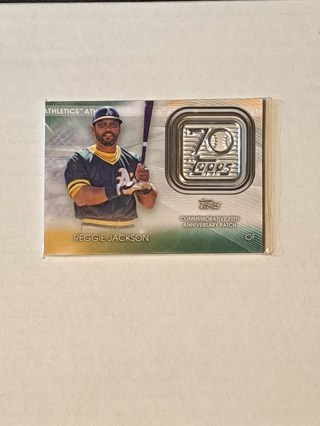 (A's) Reggie Jackson Patch