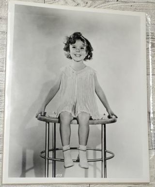 Shirley Temple 8 x 10" Glossy Photo