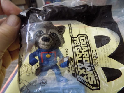 NIP Guardian of the Galaxies Rocket the Raccoon McDonalds toy