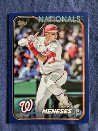 2024 Topps Royal Blue Joey Meneses