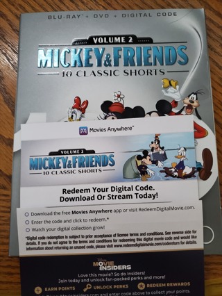 Digital code- Mickey & friends vol 2