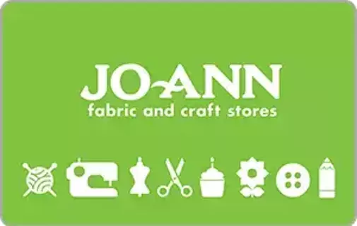 JoAnn Fabric and Craft Stores $5 ecard gift card