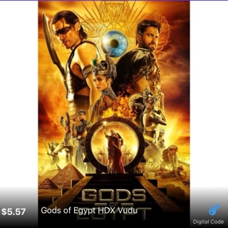 Gods of Egypt - HD VUDU