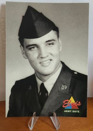 1992 The River Group Elvis Presley "Army Days" Card #36