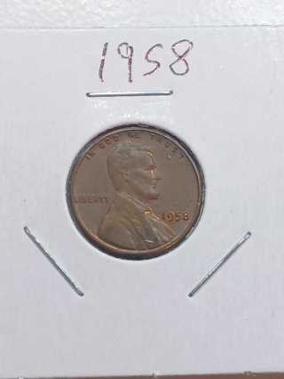 1958 Lincoln Wheat Penny! 26