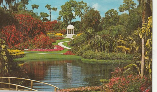 Vintage Used Postcard: C: 1978 Cypress Gardens, FL