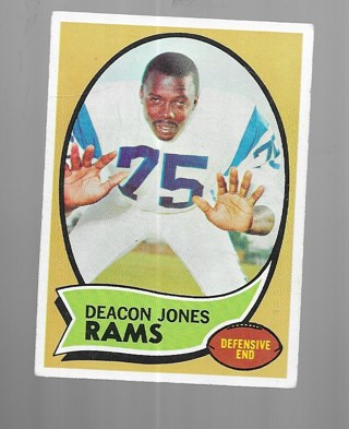 1970 TOPPS DEACON JONES #125 (HOF)