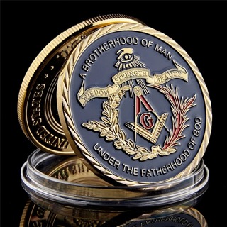 The Fatherhood Of God Gold Plated Token Challenge Commemorative Coin