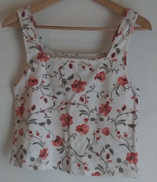 Old Navy cropped tank top, XL.