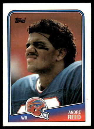 1988 Topps Andre Reed #224 Buffalo Bills Football Card