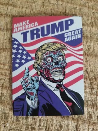 2016 TRUMP THEY LIVE RARE COLLECTIBLE CARD