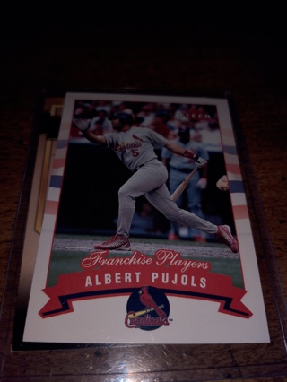 Two card lot baseball veteran Albert pujols 