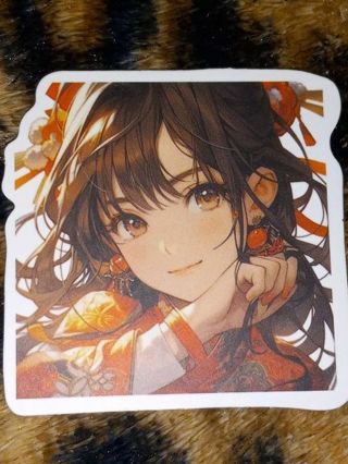 Anime Cute new 1⃣ vinyl lap top sticker no refunds regular mail very nice quality