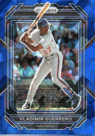 2023 Panini Prizm Vladimir Guerrero Blue Ice