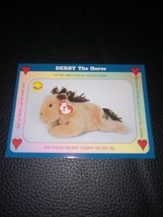Ty Beanie Baby Card