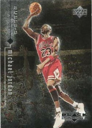 1998-1999 Upper Deck Black Diamond Vintage Michael Jordan Chicago Bulls #22!