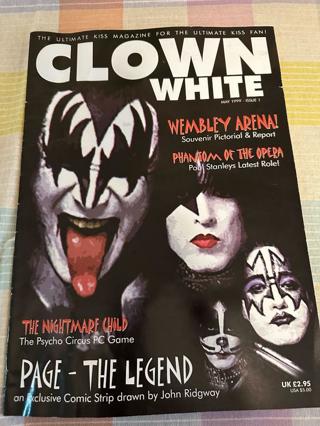 Kiss: Clown White #1 Magazine