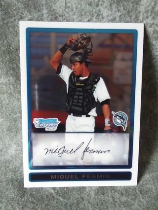 Baseball Trading Card Topps Miguel Fermin